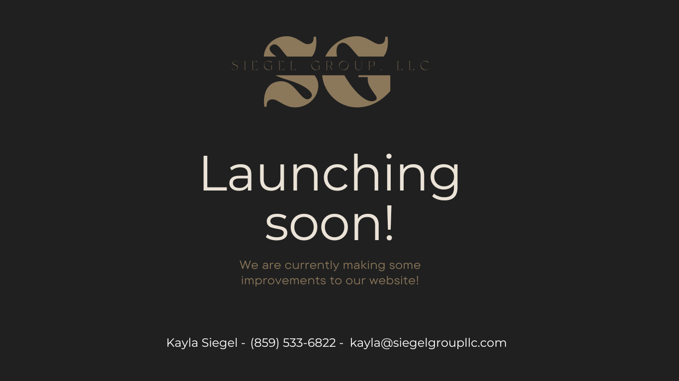 Siegel Group LLC - Coming Soon!